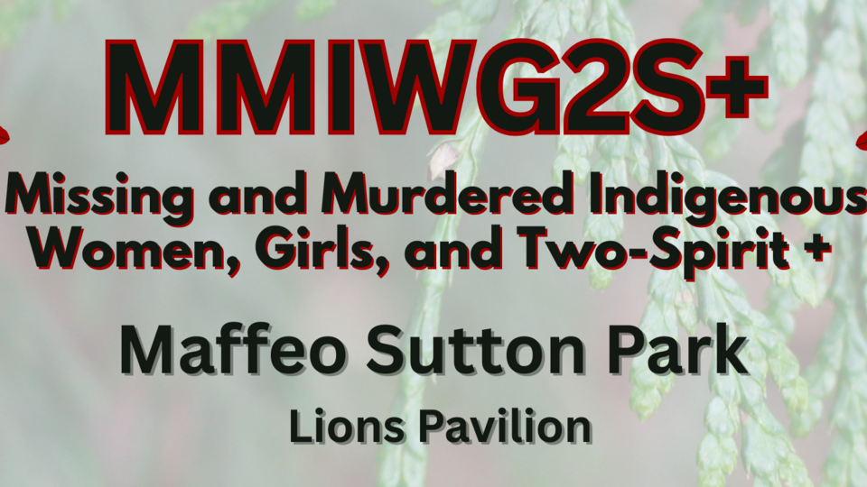 Poster MMIWG2S+ event