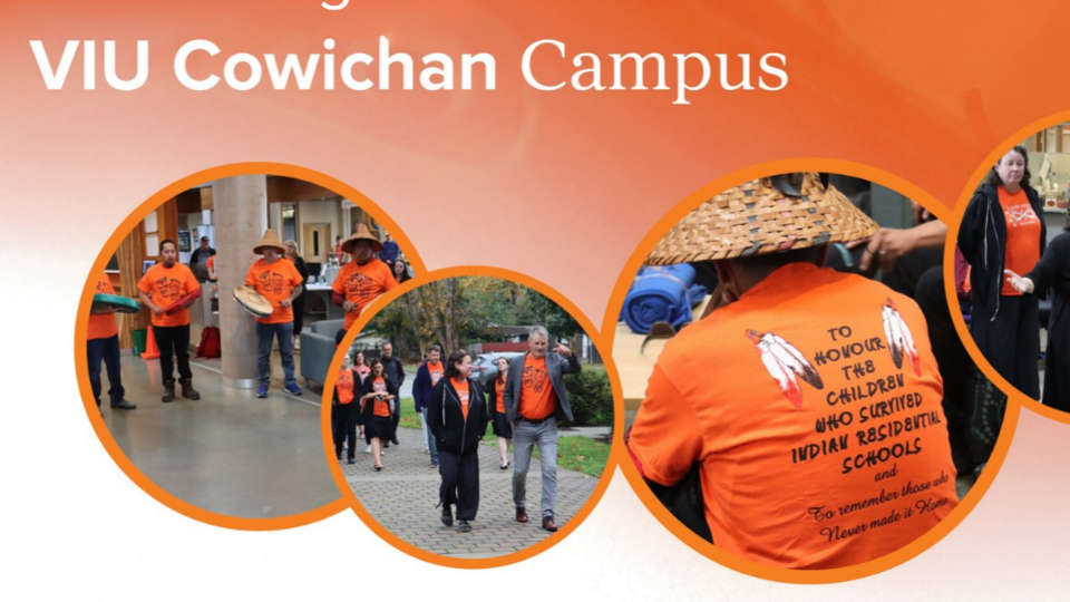Orange shirt day events at VIU Cowichan