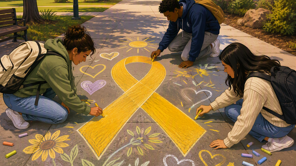 Chalk the walk