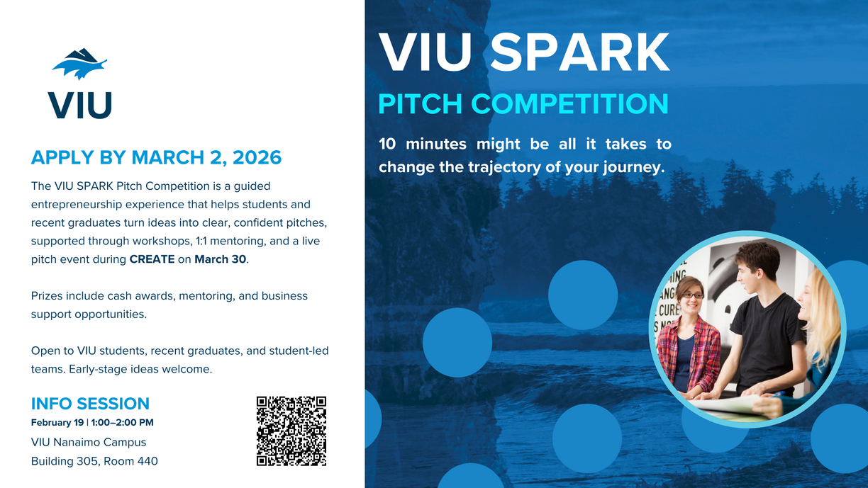 VIU SPARK PITCH COMPETITION Information
