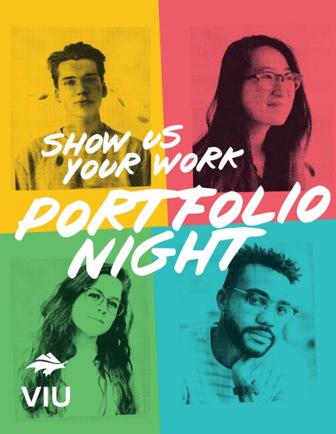 Show us your work portfolio night