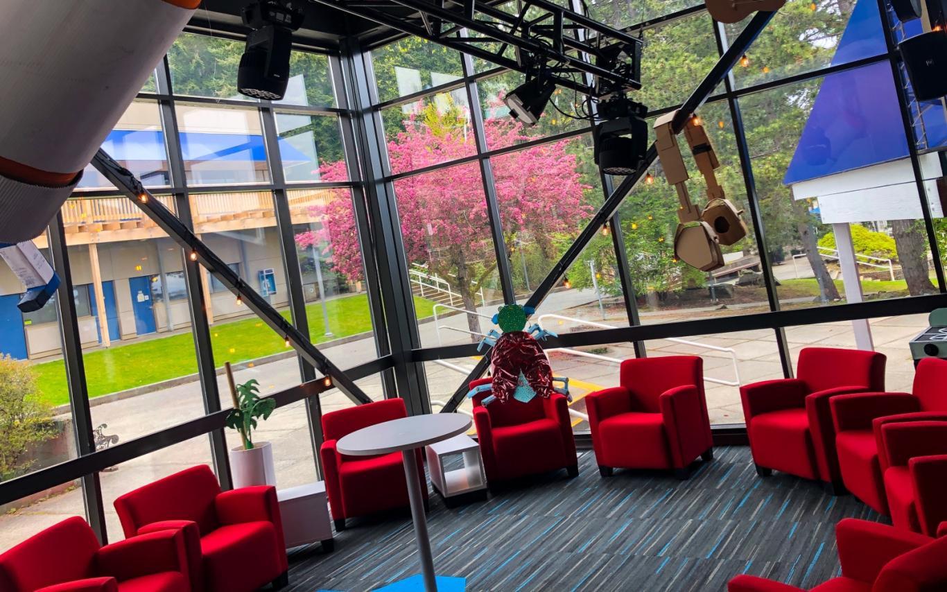 Malaspina theatre lobby